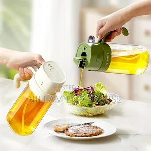 Glass 2 in 1 Oil Jar