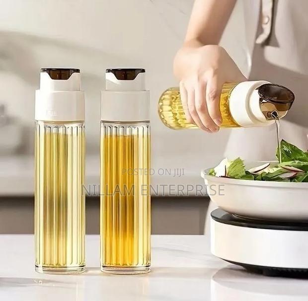 Luxury Glass Oil Jar 500ml