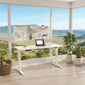 Office Desk; 1.2 Meters Electric Adjustable Monitored Marketing Desk