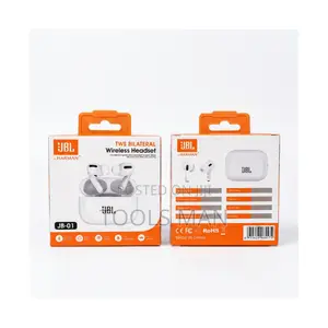 JBL TWS Wireless Earbuds Bluetooth Headset Touch Control White Pods