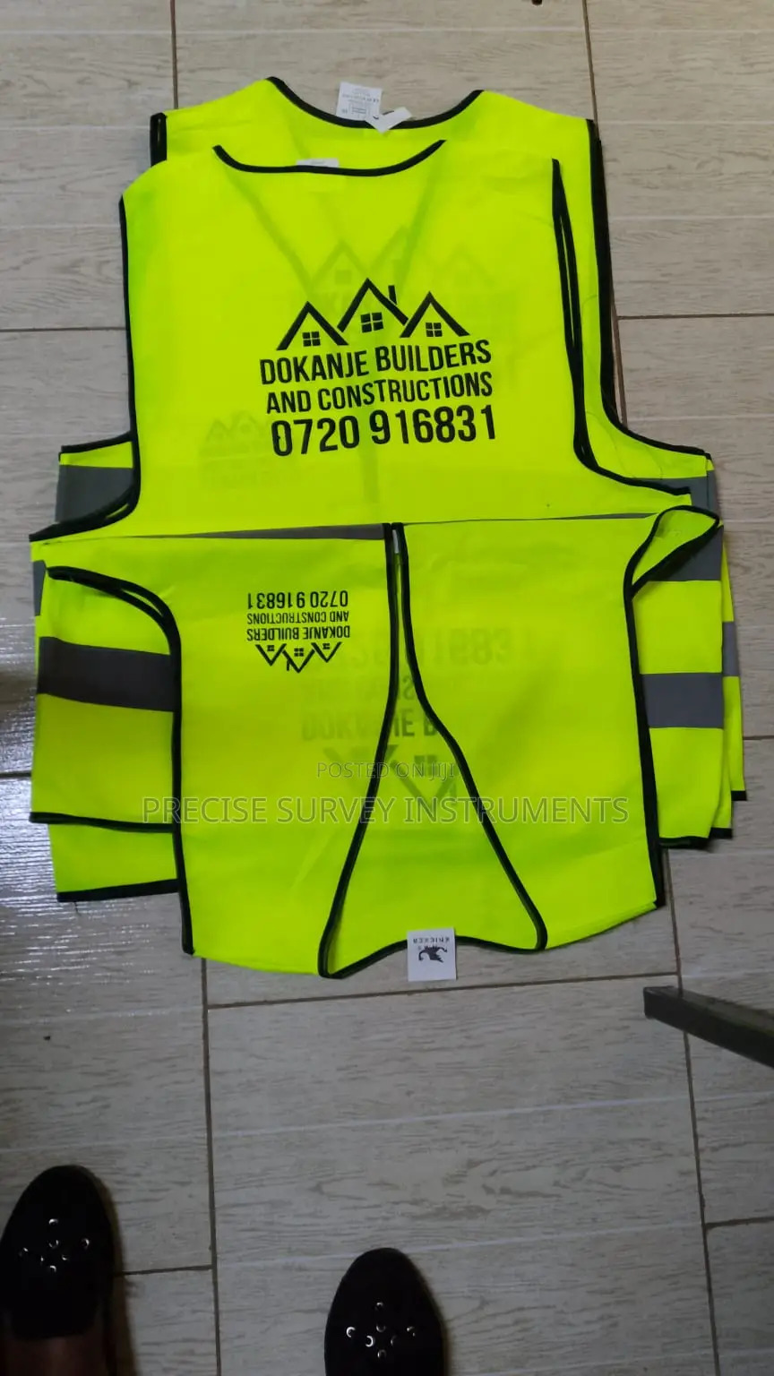 Custom Printed Reflective Vest
