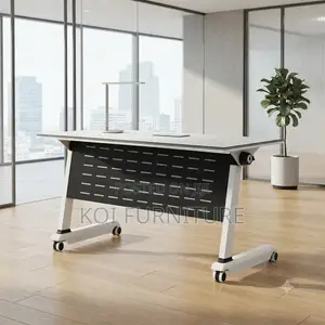 Office Desk; Foldable Home Office and Staff Meeting Tables