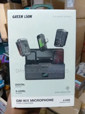 Green Lion GM-90X Portable Wireless Type-C Condenser Microphone