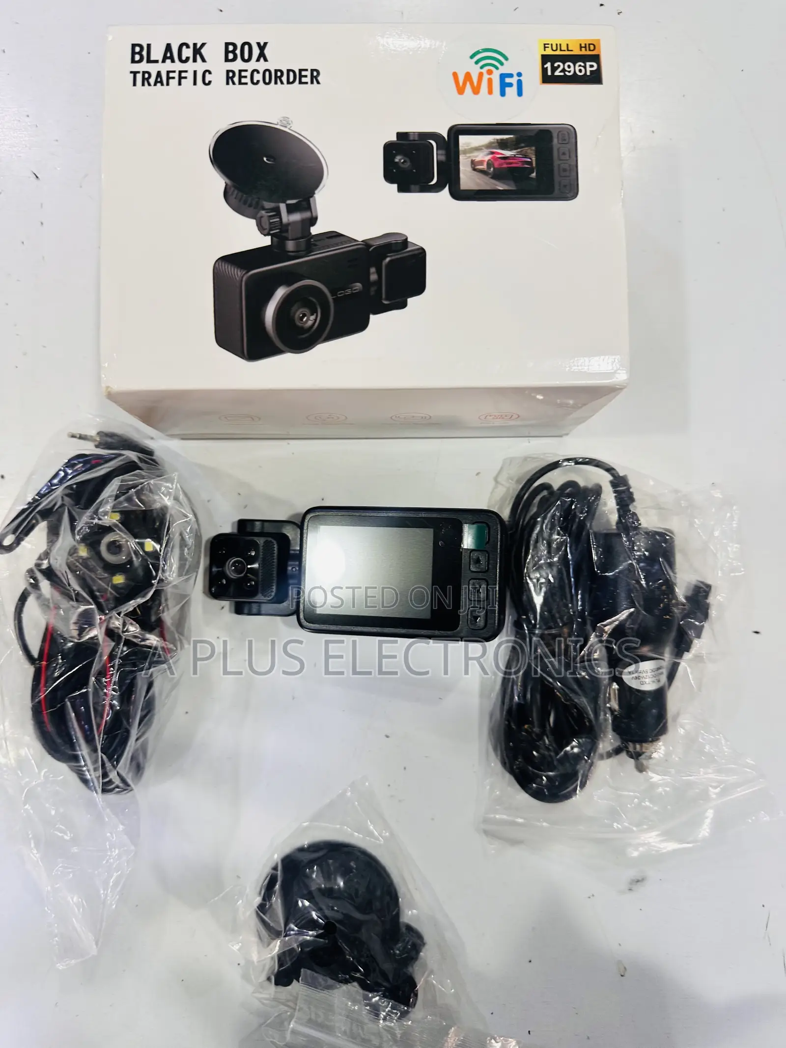 Blackbox Dash Camera 3 Lens S23 Advanced Triple Camera Recorder