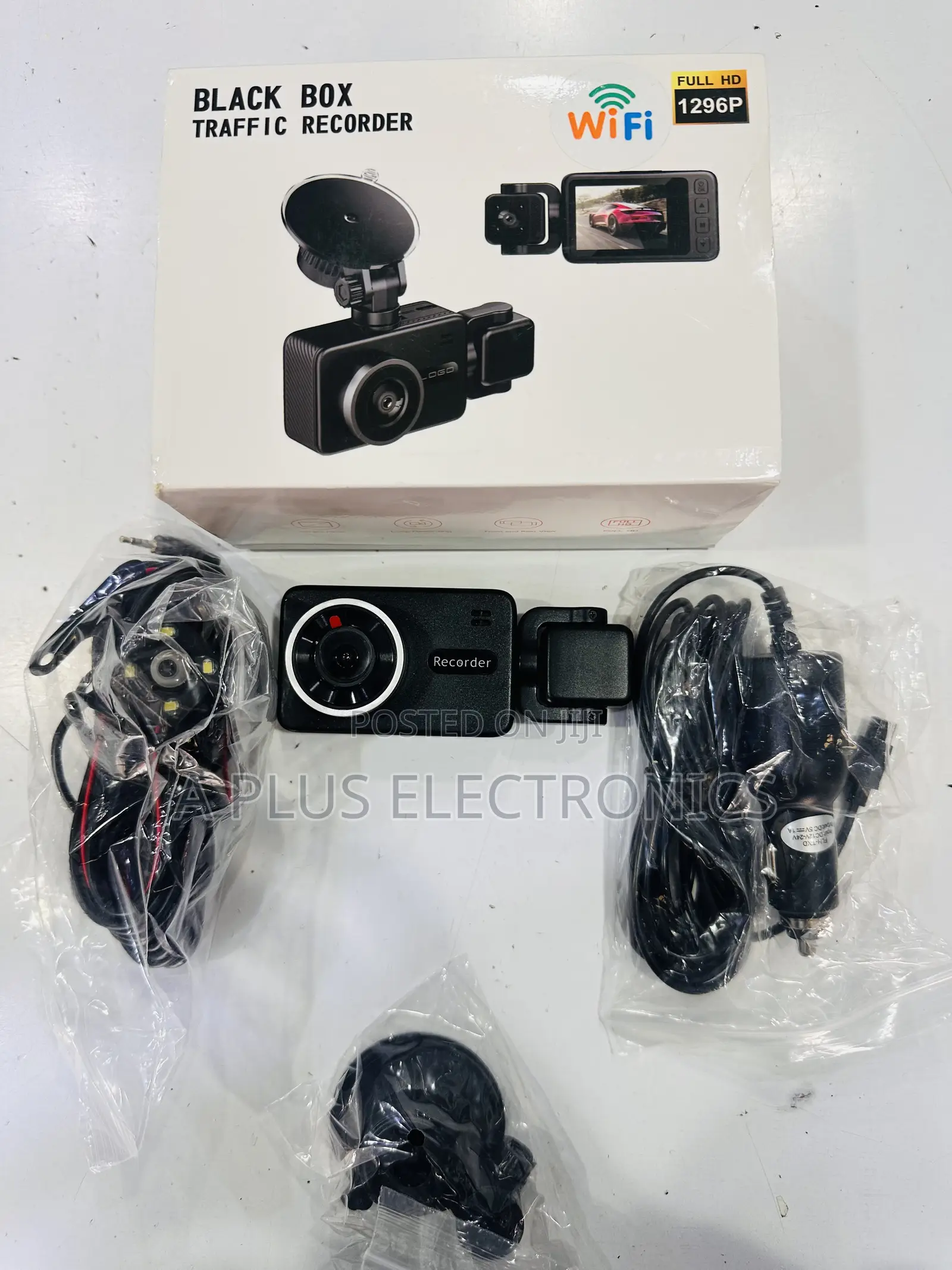 Blackbox Dash Camera 3 Lens S23 Advanced Triple Camera Recorder
