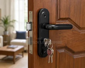 Medium Black Union Original Door Lock