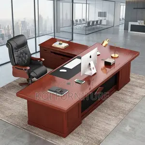 Office Desk; 1.8 Meter Executive Office Supremacy Boss Mahogany Desk
