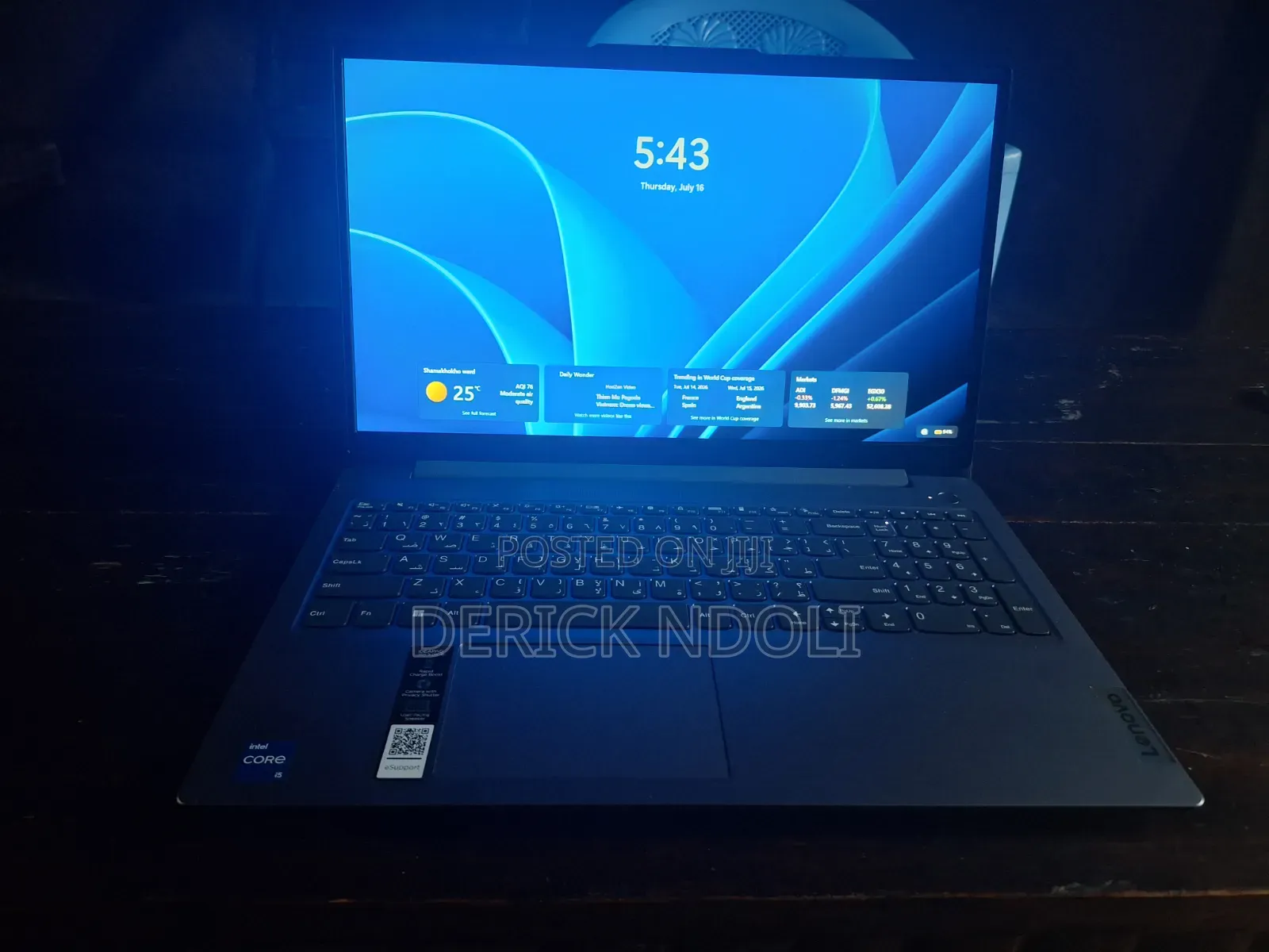 Laptop Lenovo Ideapad 3 8GB Intel Core i5 SSD 512GB