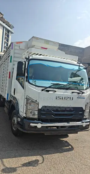 Isuzu FRR White Blue Power