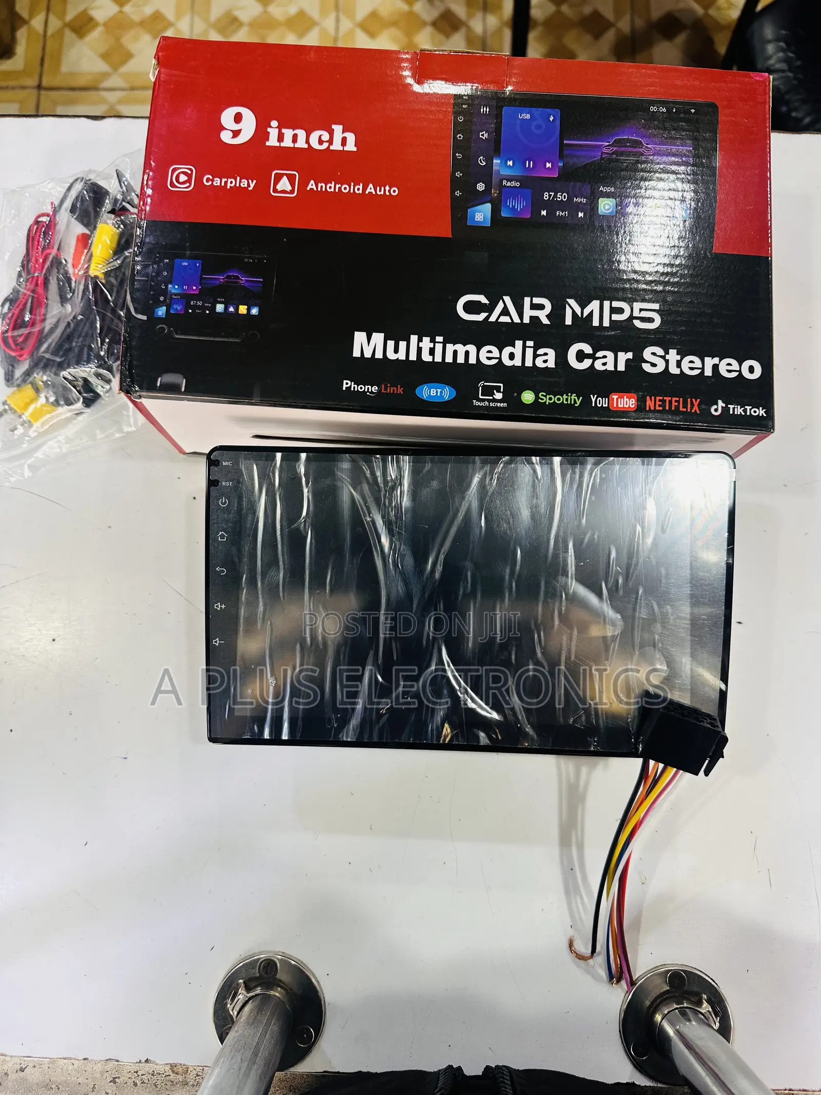 9 Inch Car Radio Linux Touchscreen Bluetooth Multimedia Player