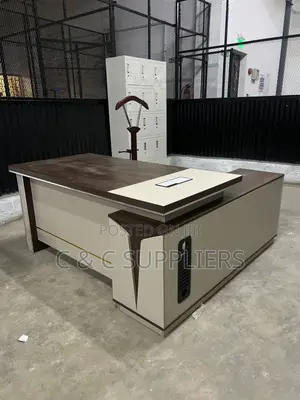 Imported L-Shaped Boss Task Table-180cm
