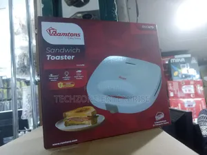 Ramtons RM/479 Sandwich Maker Toaster, White 