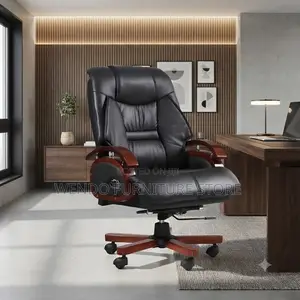 Office Chairs; Executive Office Chairs With Tuff Leather Cushion