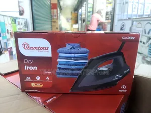 Ramtons Dry Iron Box With Non-Stick Soleplate 