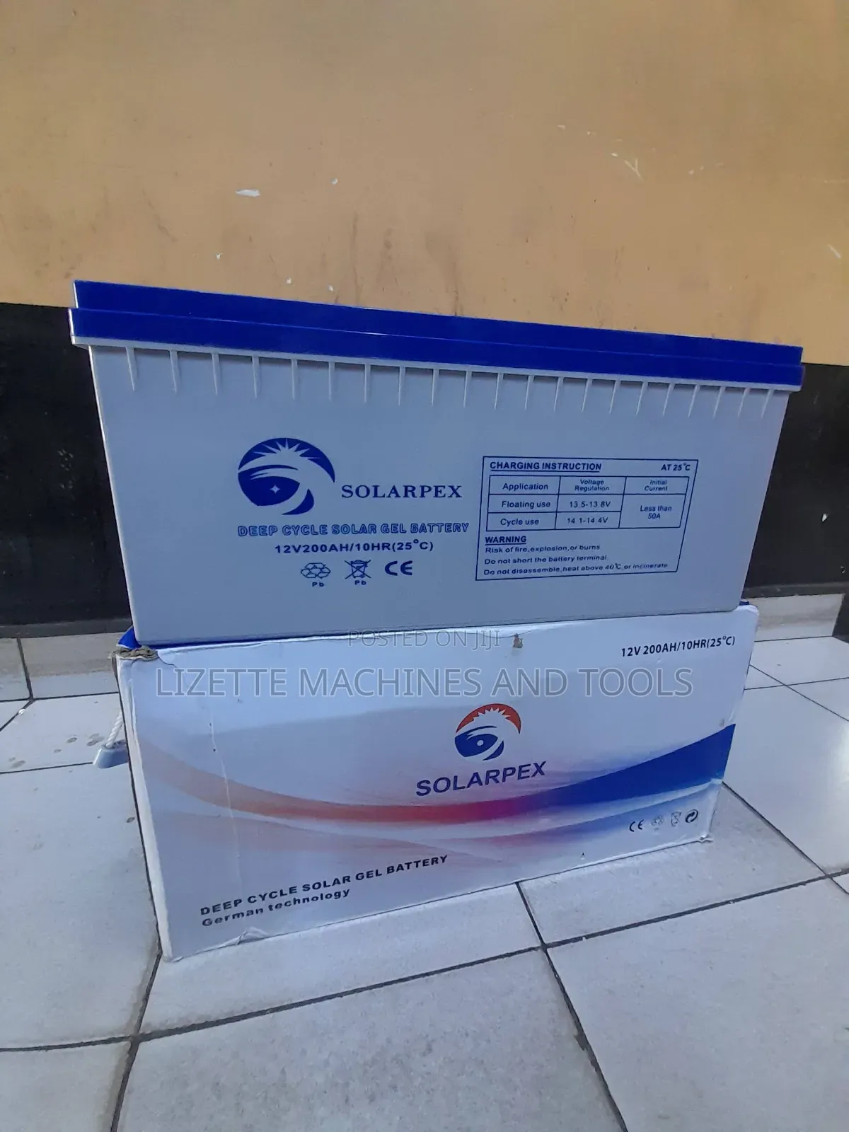 Solarpex 200ah Maintenance-Free Solar Battery 12V