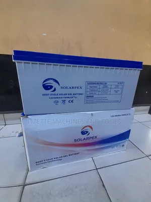 Solarpex 200ah Maintenance-Free Solar Battery 12V