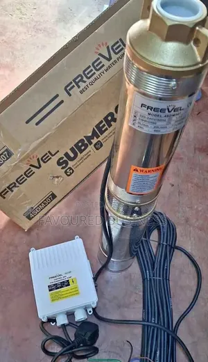 Complete Submersible Water Pump Freevel 0.5hp/ Electric Water Pump
