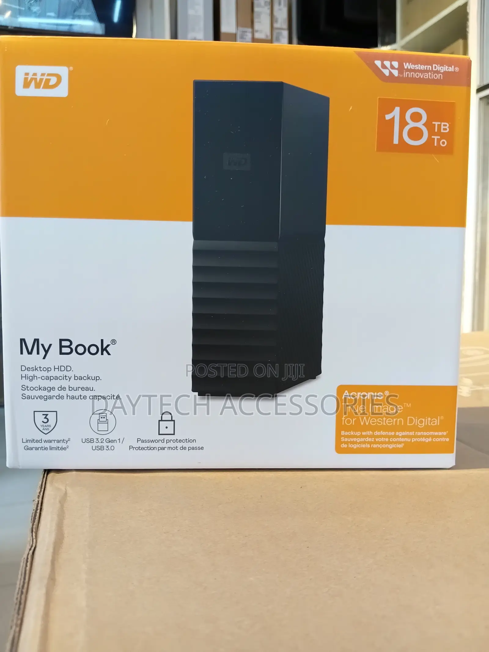 Western Digital 18 TB My Book Desktop Hard Drive