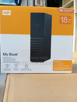 Western Digital 18 TB My Book Desktop Hard Drive