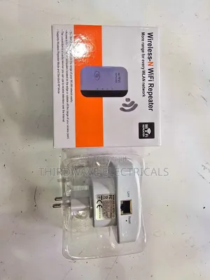 WR35 White Wireless-N WiFi Repeater 300mbps