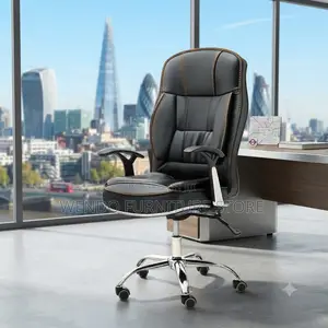 Office Chairs'; Leathered Office Recliner High Backed Chairs