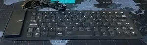 Flexible Silicone USB Wired Keyboard - Waterproof Bendable Keyboard