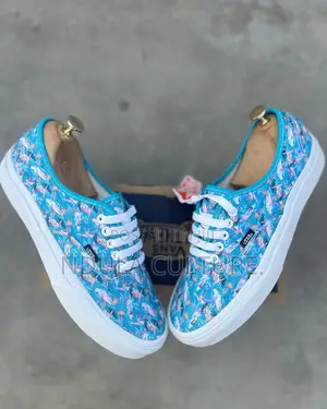 Floral Vans Canvas