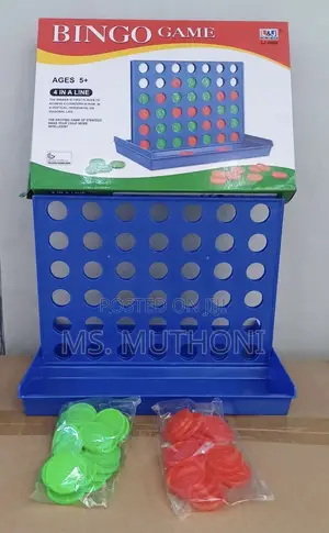 Connect 4 in a Row to Win (Bingo Game )