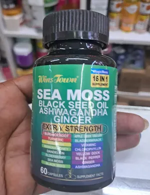 Sea Moss Black Seed Oil Ashwagandha