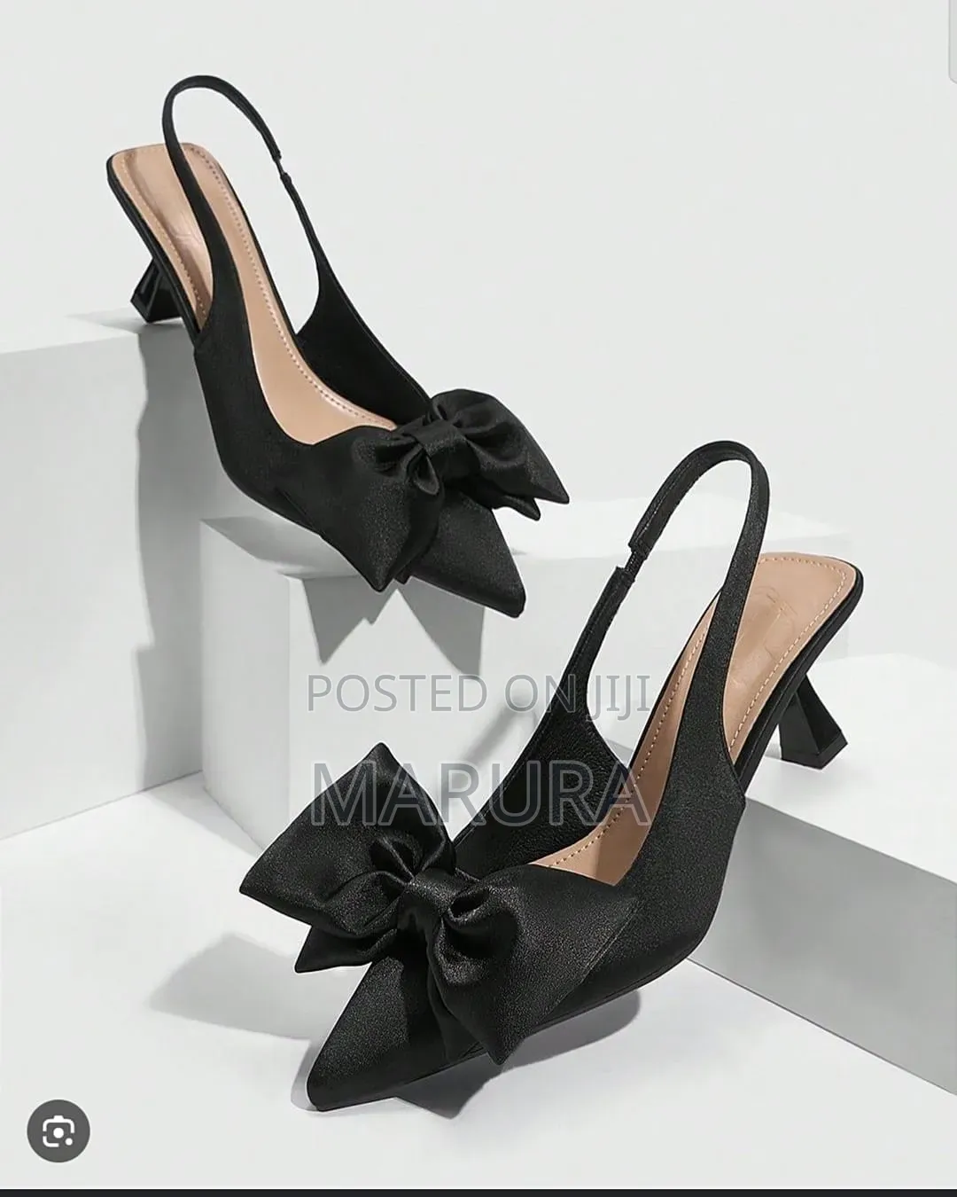 Bow Tie Kitten Heel