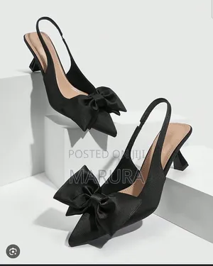 Bow Tie Kitten Heel