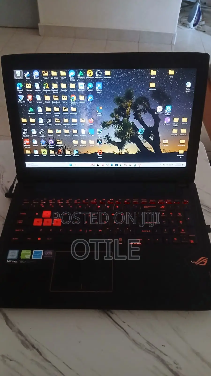 Laptop Asus ROG Strix GL503 32GB Intel Core i7 SSD 1T