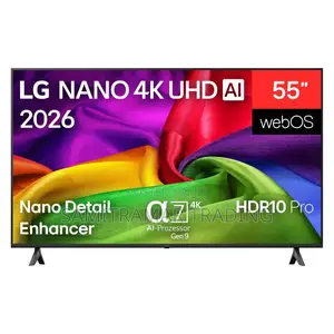 55NU804B6LA LG 55 NanoCell UHD Smart TV Powered by Α7 AI Processor