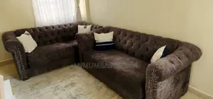 Two Three Seater Coaches Plus Coffee Table A