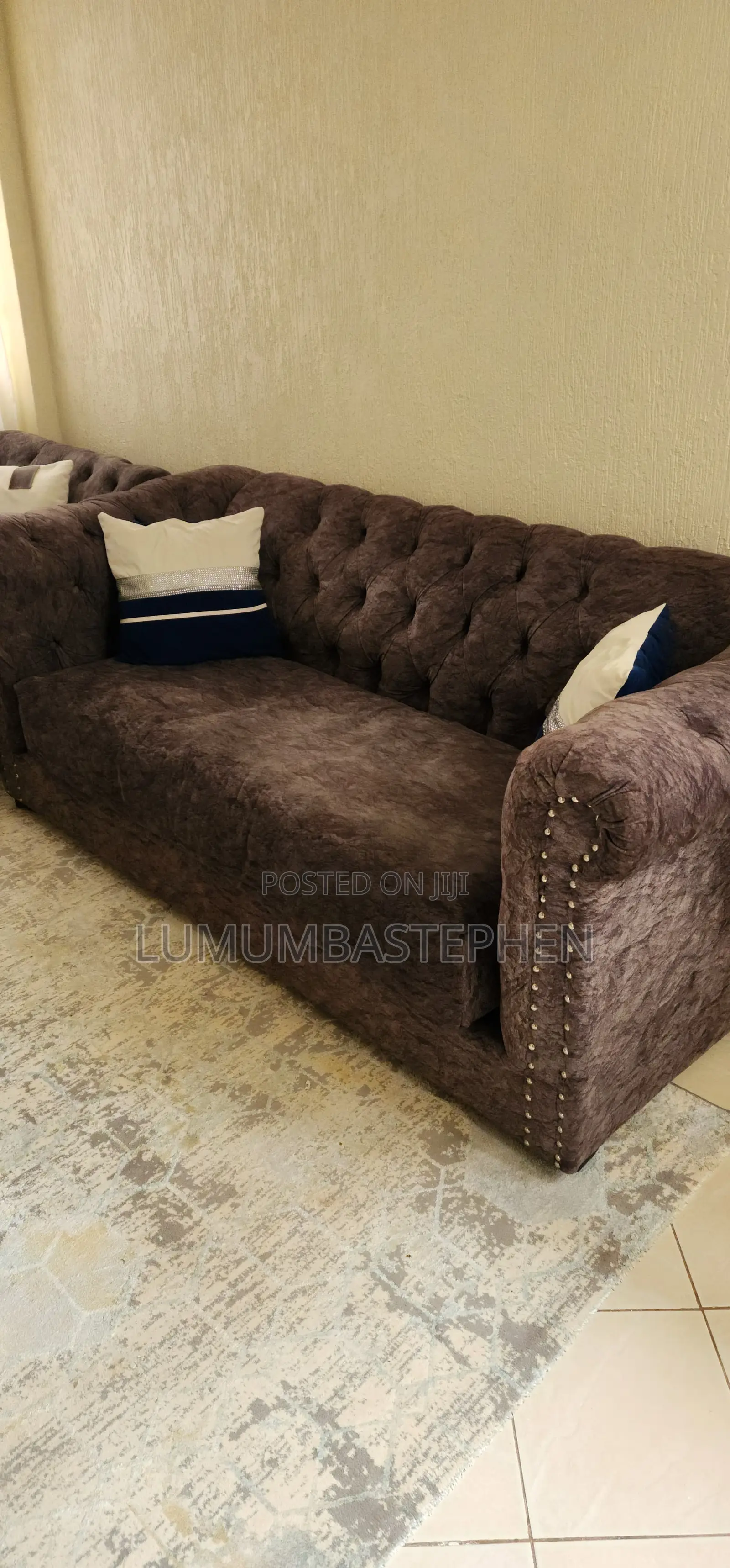 Two Three Seater Coaches Plus Coffee Table A