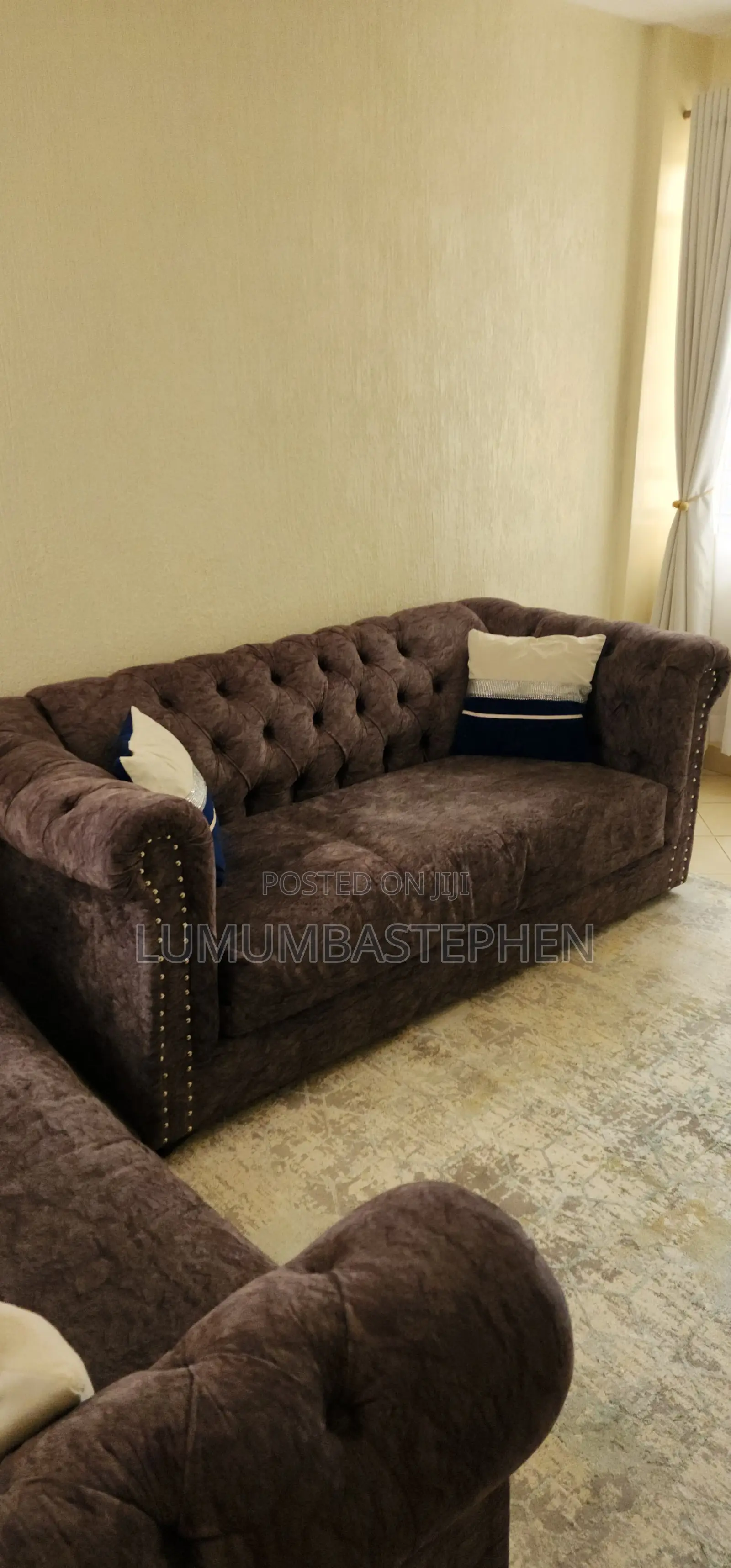 Two Three Seater Coaches Plus Coffee Table A