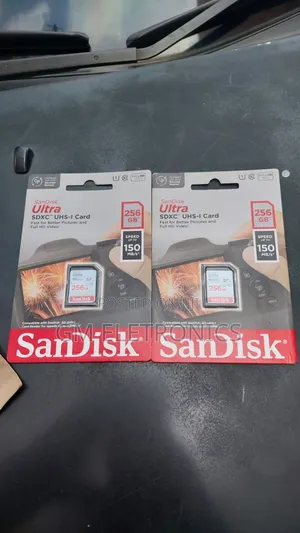 Original 256gb SD Card- Class 10.
