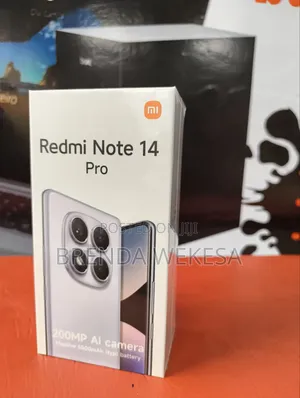 New Xiaomi Redmi Note 14 Pro 256 GB Black