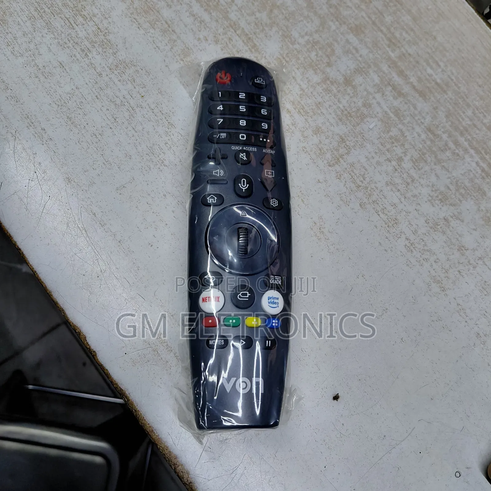 WEB-OS Replacement Remote Control for Vitron and Von Smart TV.