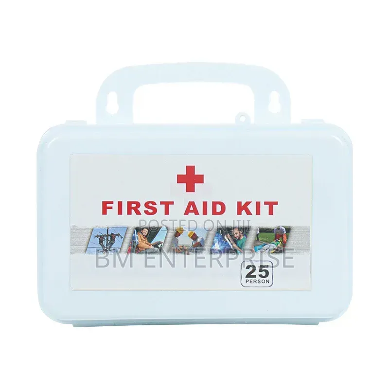 Authentic First Aid Kit With 25 Items
