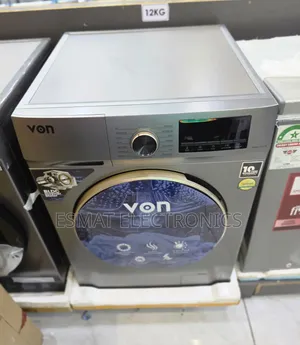 Von 12kg Front Load Washing Machine VALW-12FVK