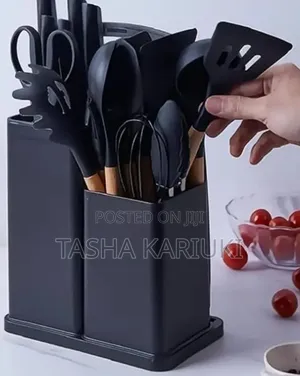 Black Executive Silicone Spoon
