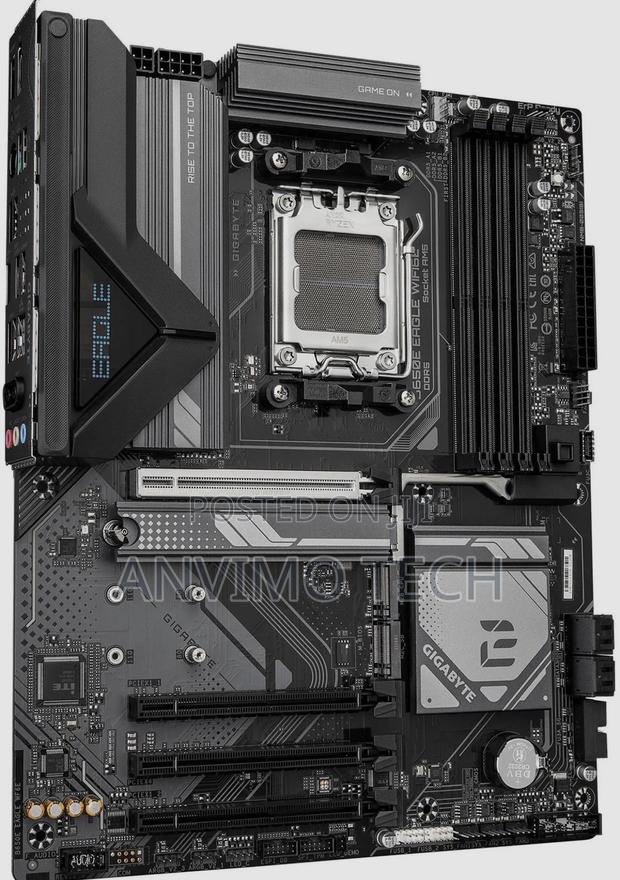 Gigabyte B650e Eagle Wifi6e Amd Am5 E-Atx Motherboard - thumbnail 4