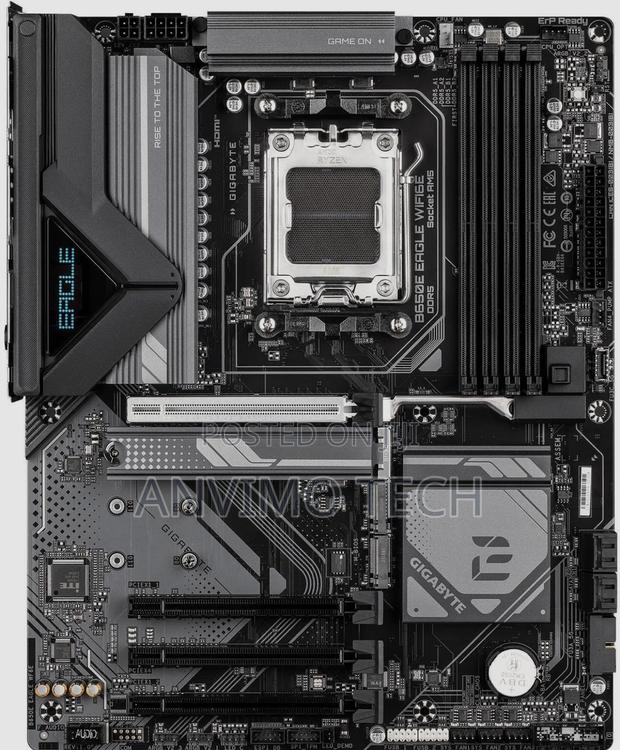 Gigabyte B650e Eagle Wifi6e Amd Am5 E-Atx Motherboard - thumbnail 3
