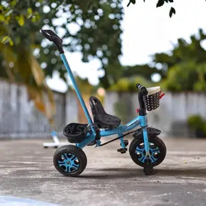 Interactive Kids Bike Bicycle Tricycle With Push Handle
