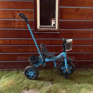 Joyful Kids Bike Bicycle Tricycle With Push Handle