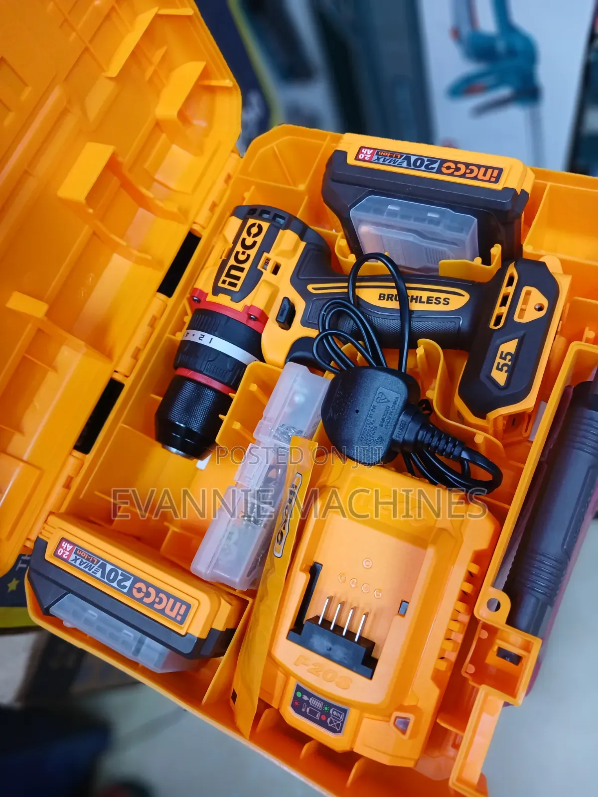Ingco Brushless Drill / Electric Brushless Drill