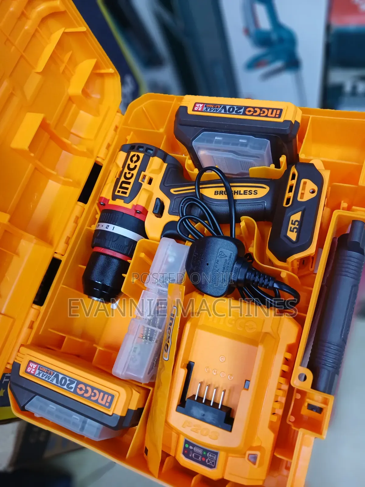 Ingco Brushless Drill/ Professional Brushless Drill
