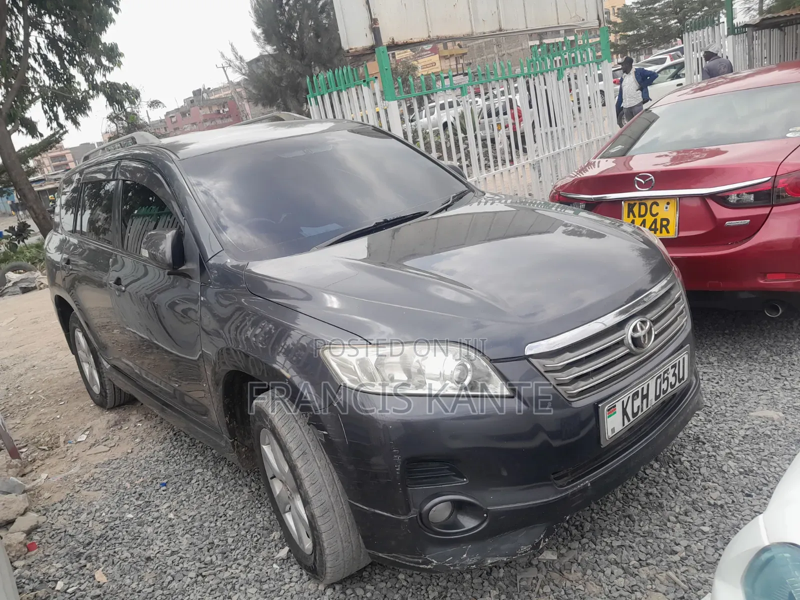 Toyota Vanguard 2012 Black