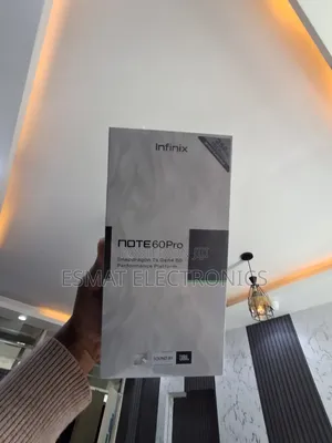 New Infinix Note 60 Pro 256 GB Black